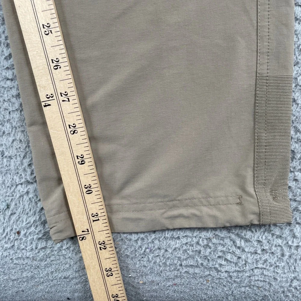 REI Co-op Pants Mens 34x32 Tan Hiking Regular Fit Cordura Nylon Stretch Utility
